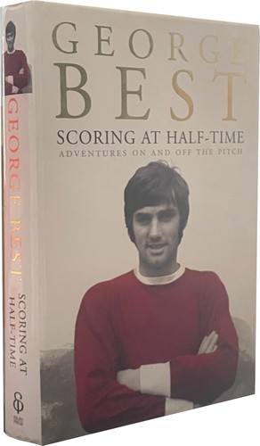 George best signed book - best,