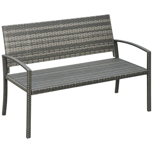 Outsunny patio rattan seater - patio,