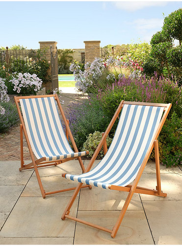 Blue and white stripe - white,