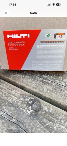 Hilti dx6 cartridge 11 m10 - dx6,
