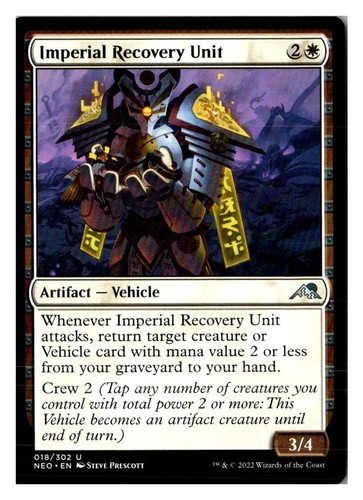Magic mtg imperial recovery - mtg,