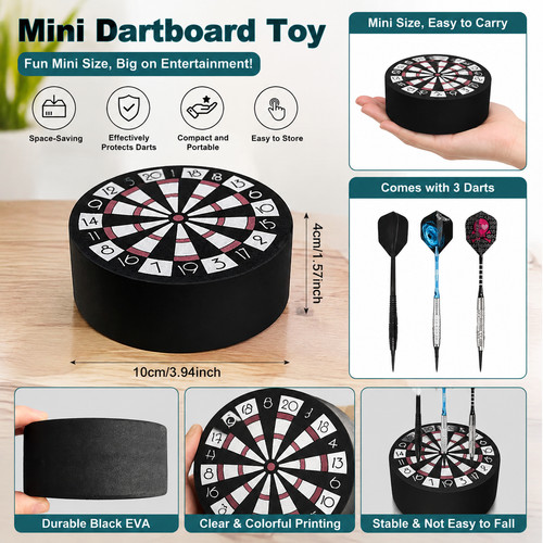Mini eva dartboard target only - eva,