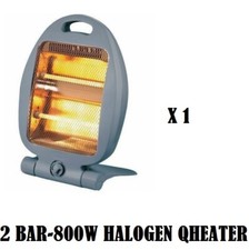 Quartz Heater 400W / 800W Electric Portable Halogen Heaters for Home Office