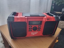 Milwaukee M18JSRDAB+ 18v JOBSITE DAB RADIO. (Body Only)