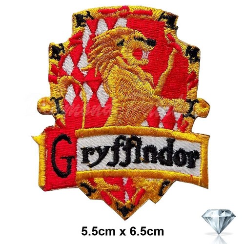 Gryffindor embroidery patch