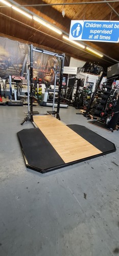 Matrix half rack squat - half,