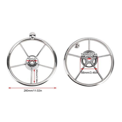 Boat steering wheel marine - steering,
