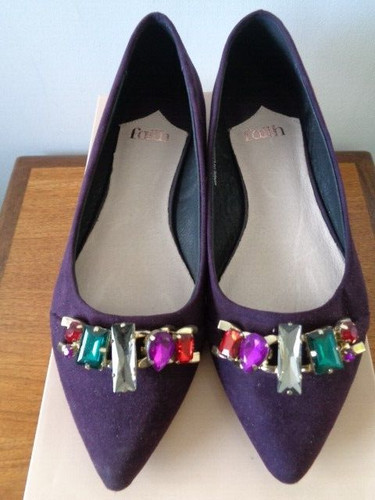 New faith plum shoes size - plum,