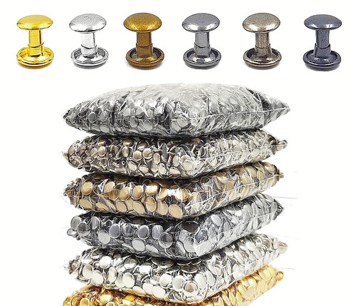 Double cap rivets stud - rivets,