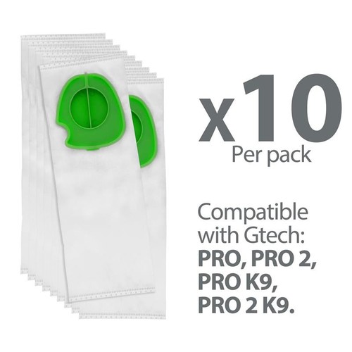 10x for gtech pro and - pro, 2