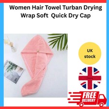 Women Hair Towel Turban Drying