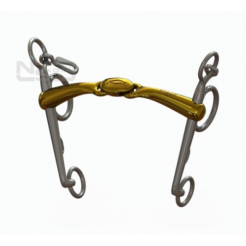 Turtle top pelham bit - ns,