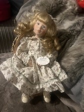 Leonardo Collection Vintage Porcelain Doll