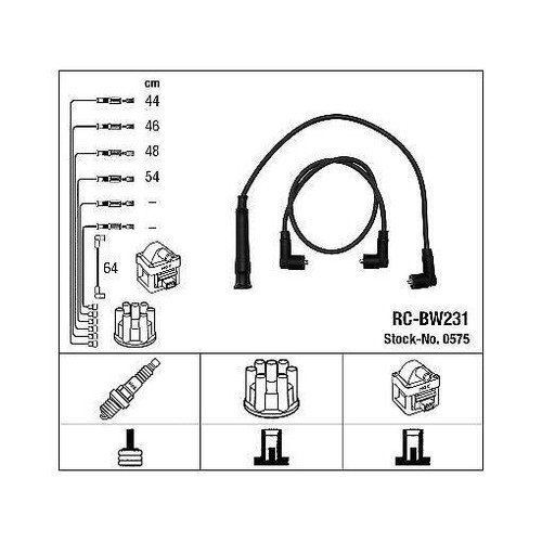 0575 ngk ignition cable - 0575,
