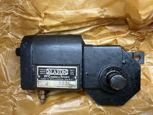 Vintage klaxon 12v wiper - vintage,