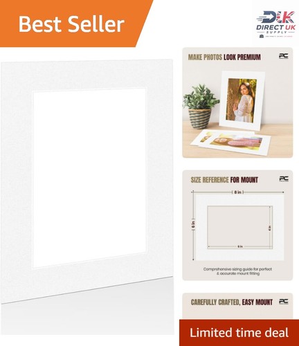 8x6 picture mounts fits 6x4 - 8x6,