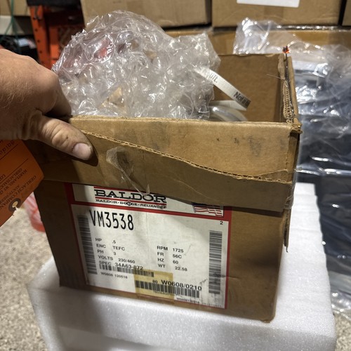Baldor vm3538 industrial motor - vm3538,