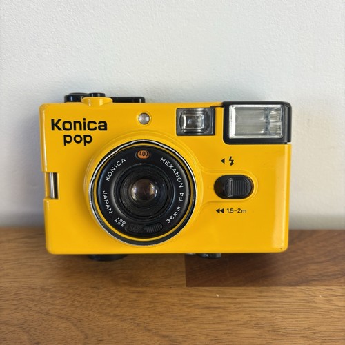Yellow konica pop 35mm - 'pop',