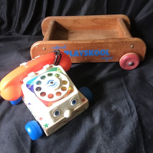 Vintage playskool wagon - playskool,