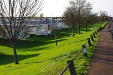 Photo 12x8 Caravans by Jubilee Road Heacham Outside the main flood defence c2011