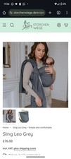 Storchen wiege Baby Sling 100%