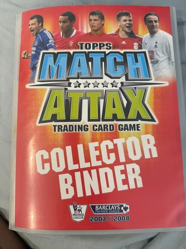 Topps match attax - match, 2007/08
