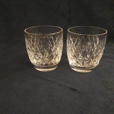 2 x Vintage Waterford Crystal