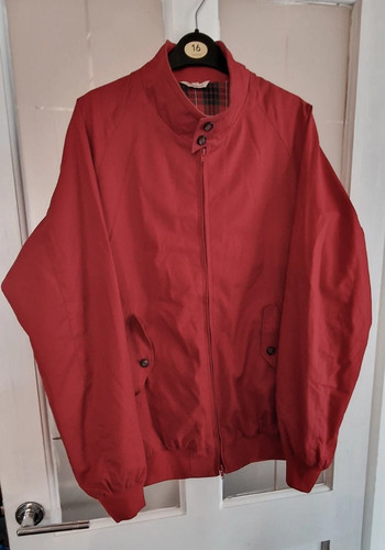 Red baracuta size 38 - baracuta,