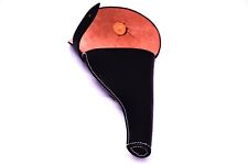 British WWI & WWII .455 Webley Revolver BLACK Leather Holster