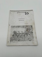 Kverneland plough model EO/LO Operating manual book