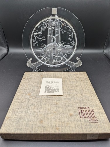Lalique crystal vintage 1965 - crystal,