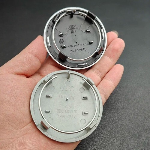 Audi alloy wheel centre caps - alloy,