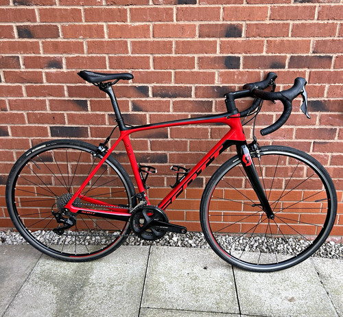 Scott addict carbon road bike - carbon,