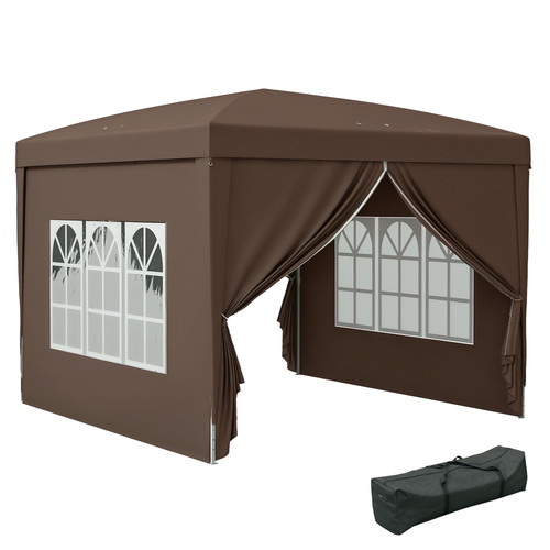 Outsunny 3x3 pop gazebo - outsunny,