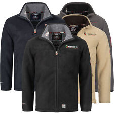 Geographical Norway Winter Mens Fleece Jacket Fleece Jacket Warm Teddy Fur S-7XL