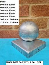 GALVANISED METAL FENCE POST