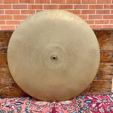 22" A. Zildjian & CIE Constantinople 1970s Flat Ride Cymbal 3564g *Video Demo*