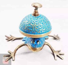 Brass Blue Patina Antique Desk