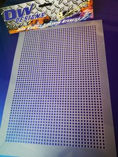 carbon fibre effect mylar airbrush art craft stencil