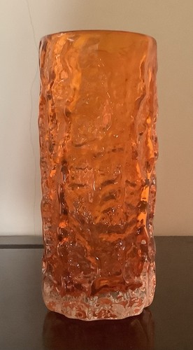 Whitefriars tangerine vase - whitefriars,