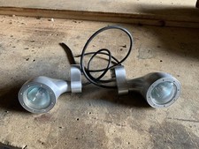 BMW R1200C Moto Lights Brushed Aluminum With Bolts And Spacers