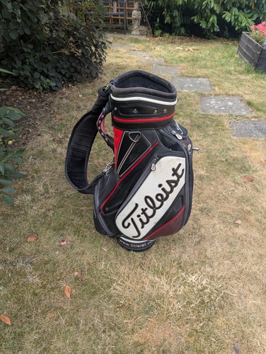 Titleist tour staff bag with - staff,