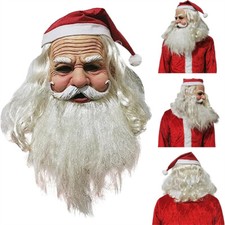 Full Beard Wrinkled Santa