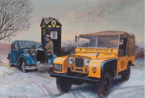 Land rover recovery - aa, riley