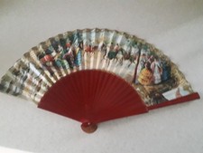 Hand-held folding  paper fan