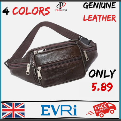 Large real leather - real, bum