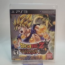 Dragon Ball Z Ultimate Tenkaichi PlayStation 3 PS3 Complete In Box CIB Manual