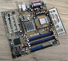 ASUS P4P800-VM/S Rev:1.06 Intel 865G Socket 478 DDR1 Retro Motherboard + CPU