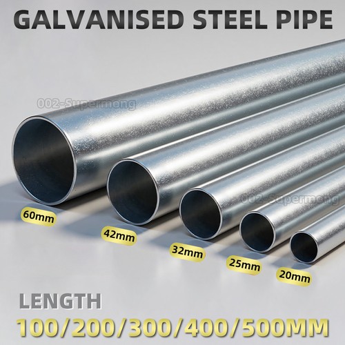 Galvanised steel pipe tube - steel,