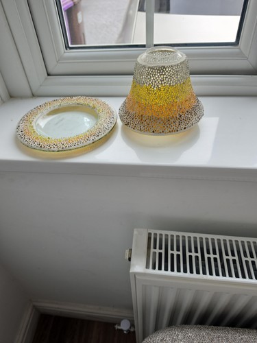 Yankee candle shade - candle, and
